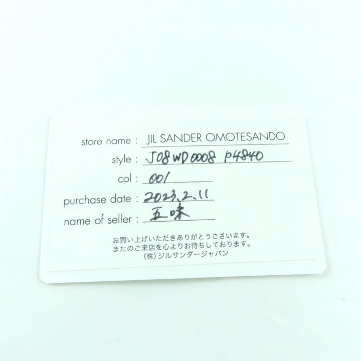 Great JIL SANDER Cannolo Mini Shoulder Bag With logo black leather J08WD0008