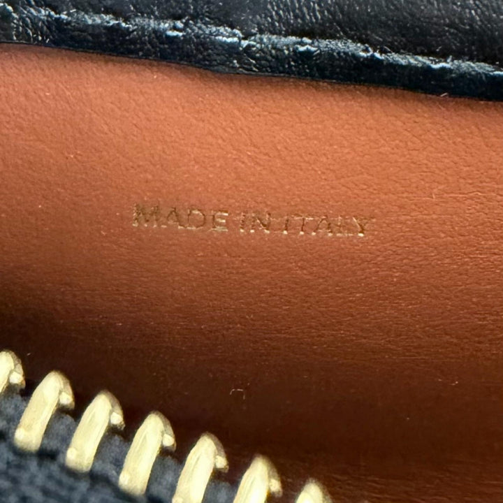 Pristine BURBERRY Nova Check Pattern 2-way Leather Barrel Bag 8030456