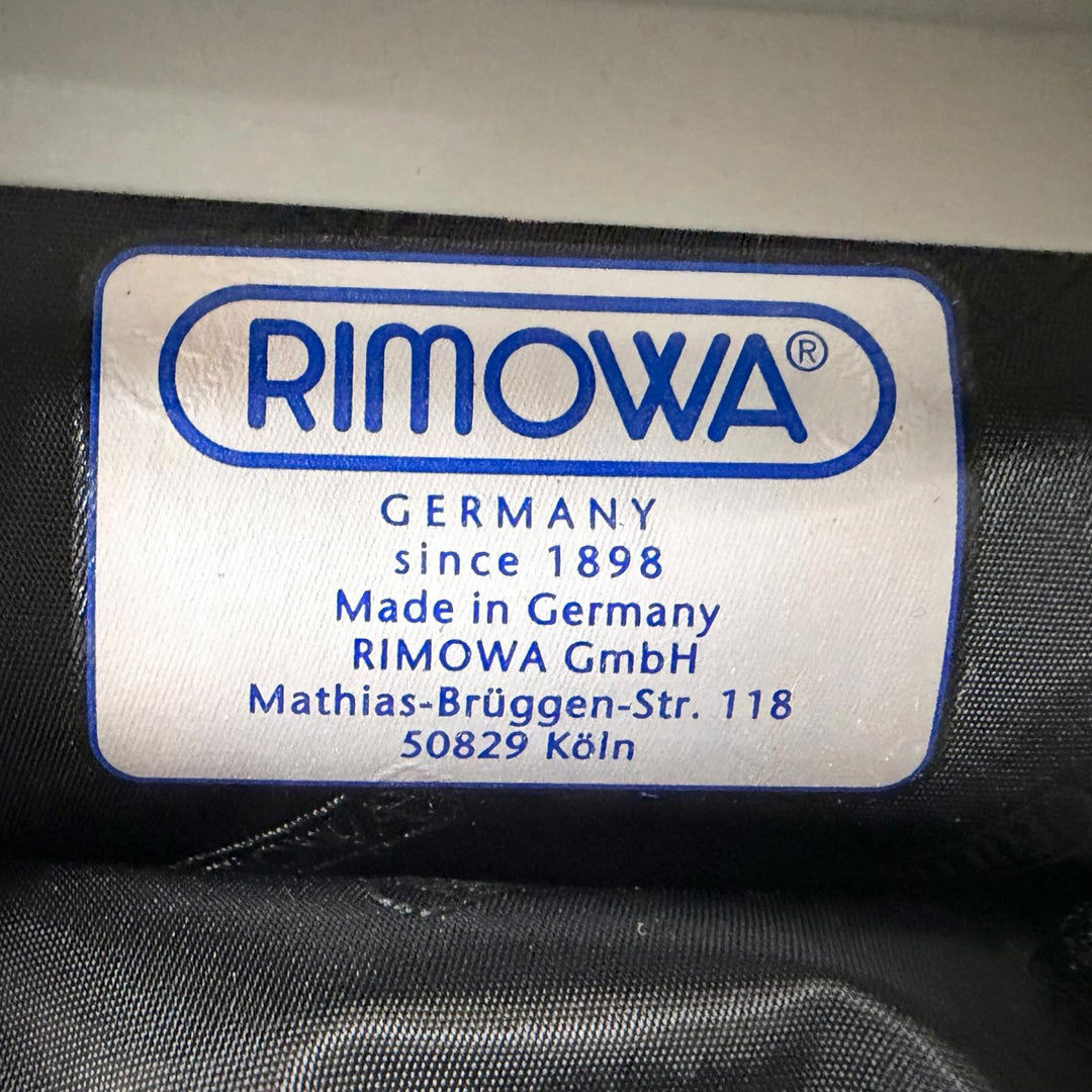 Great RIMOWA Carry Bag Topaz Pilot Equipped with TSA lock, 4 wheels