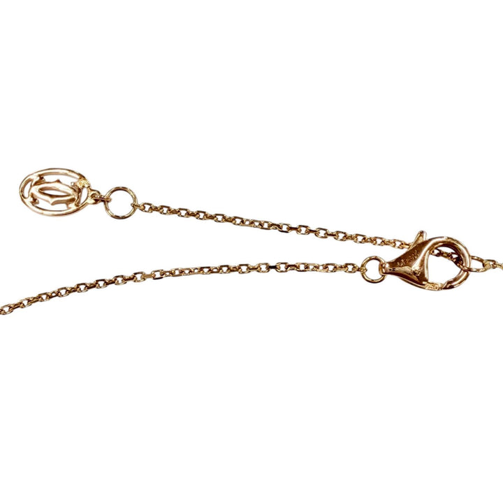 Excellent Cartier Necklace Destine Pink gold AU750 Women QFA600