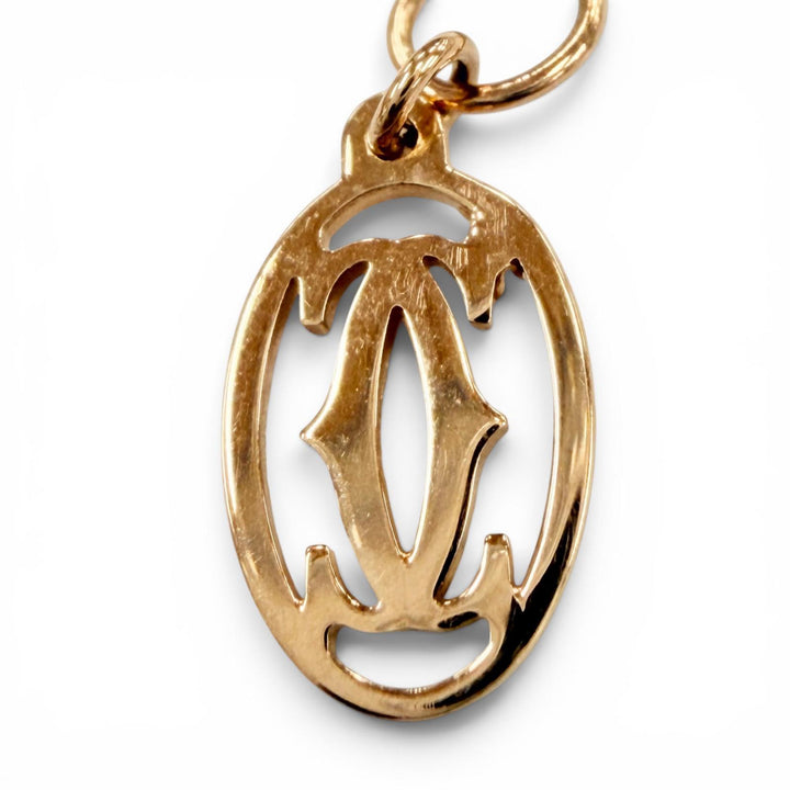 Excellent Cartier Necklace Destine Pink gold AU750 Women QFA600