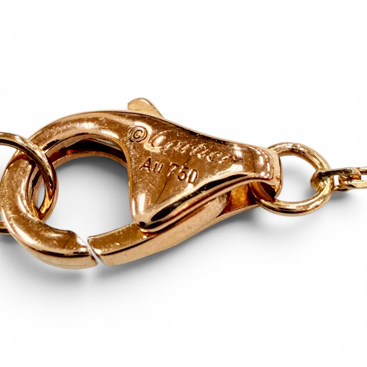 Excellent Cartier Necklace Destine Pink gold AU750 Women QFA600
