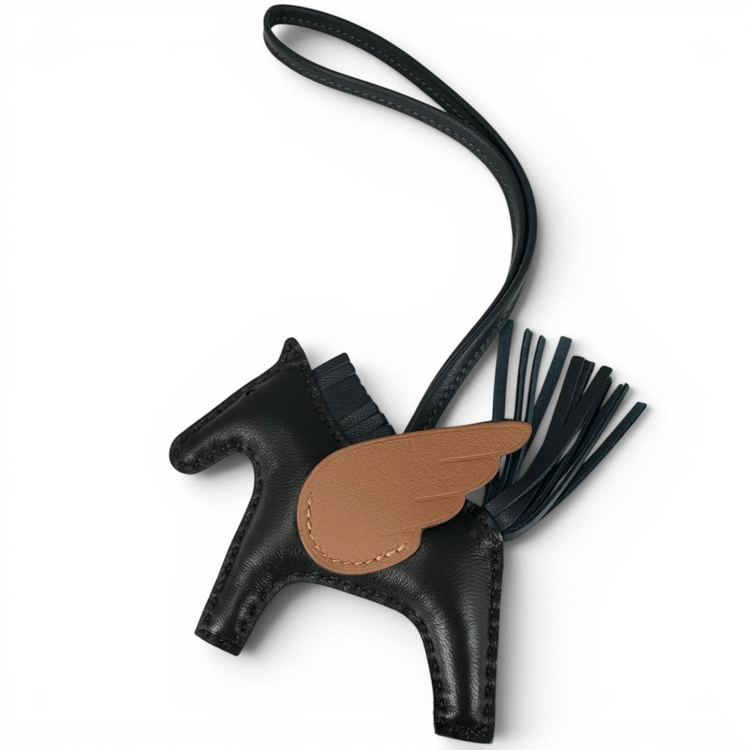 Excellent HERMES charm Rodeo Pegasus PM Anyo Miro Women