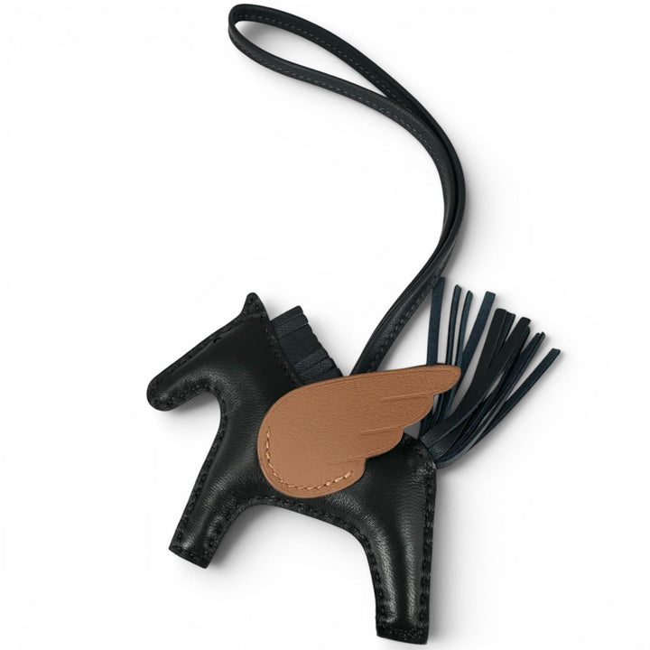 Excellent HERMES charm Rodeo Pegasus PM Anyo Miro Women