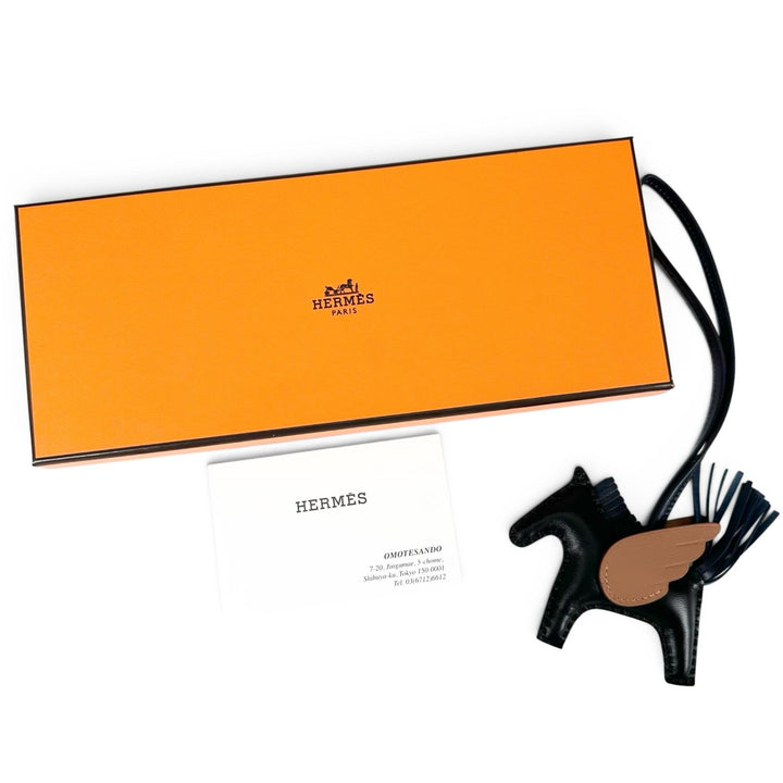 Excellent HERMES charm Rodeo Pegasus PM Anyo Miro Women