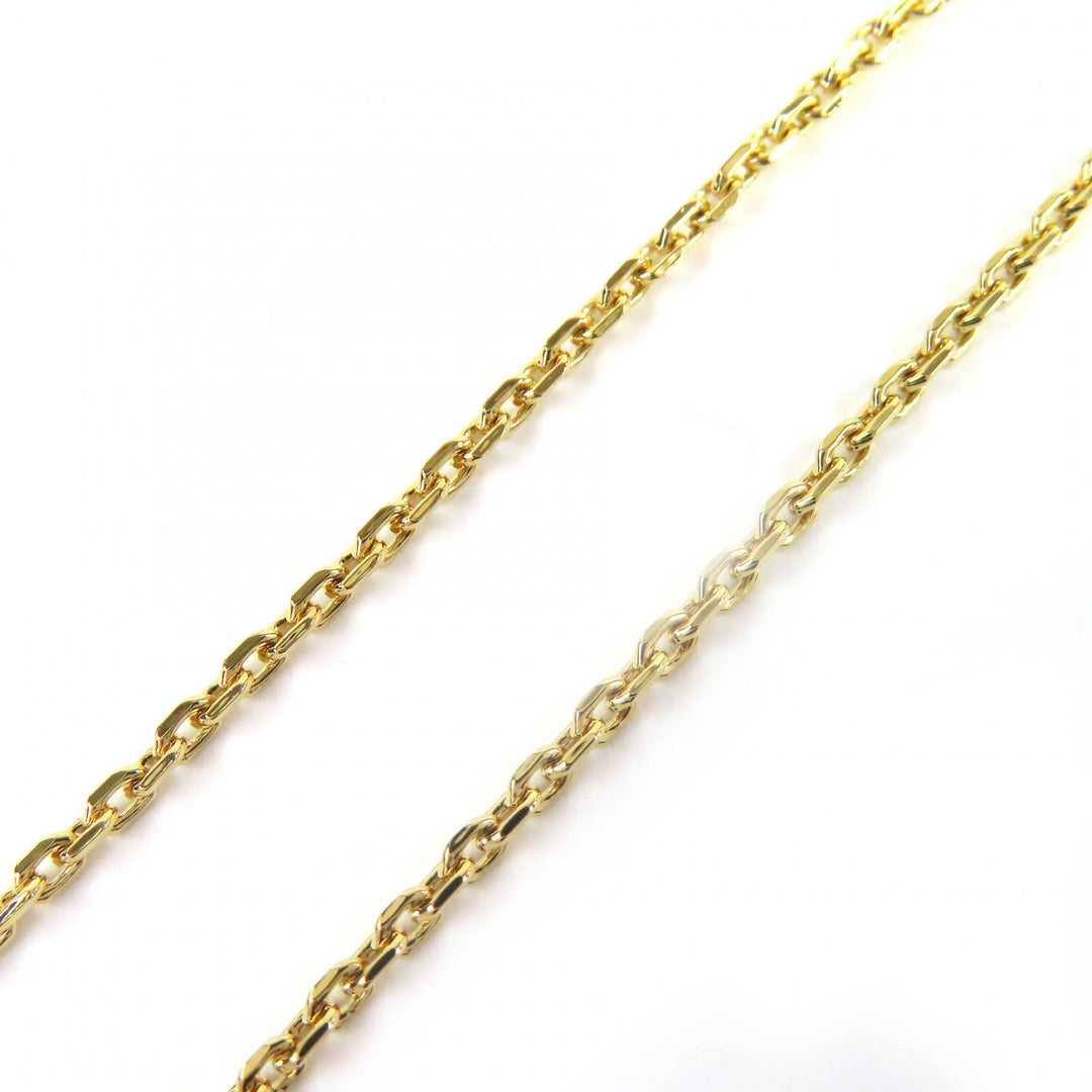 Excellent Christian Dior Necklace Clair D Lune Rhinestone logo heart N3477WOMCY