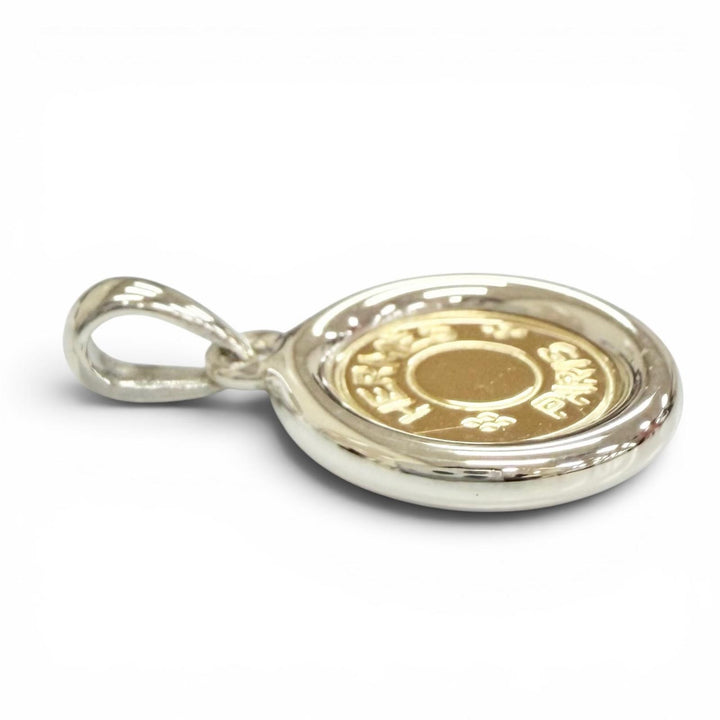 Excellent HERMES Necklace Serie Necklace Pendant Accessory gold 925 Women