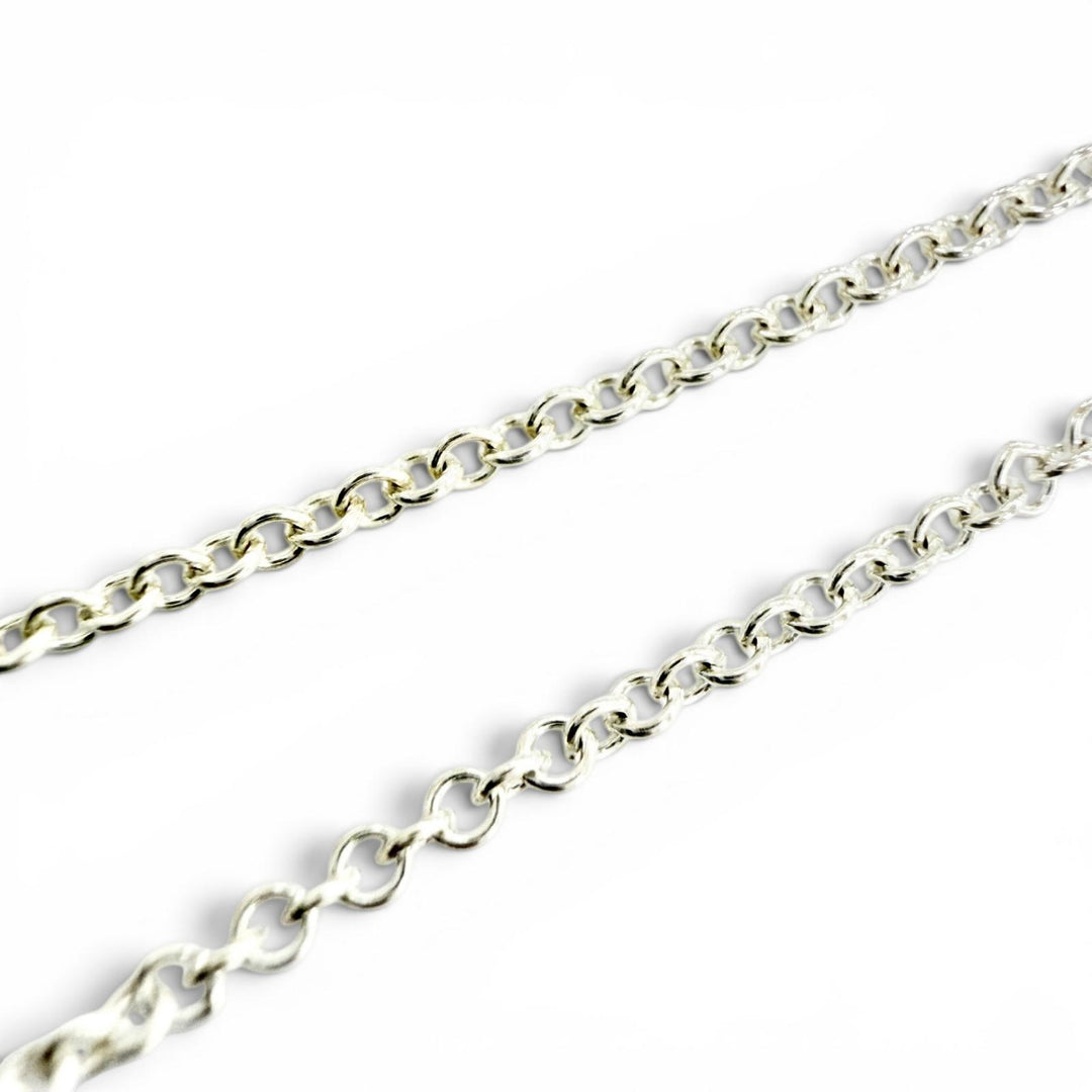 Great TIFFANY&Co. Necklace T Smile Pendant Large Silver AG925 Women