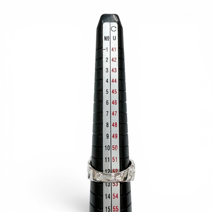 Excellent HERMES Ring ring Bookle serie ring Silver 925 Women