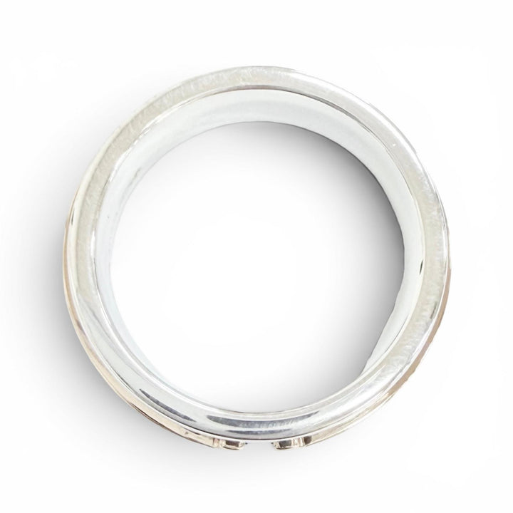 Great TIFFANY&Co. Ring ring T TWO Narrow Ring Silver AG925 Women