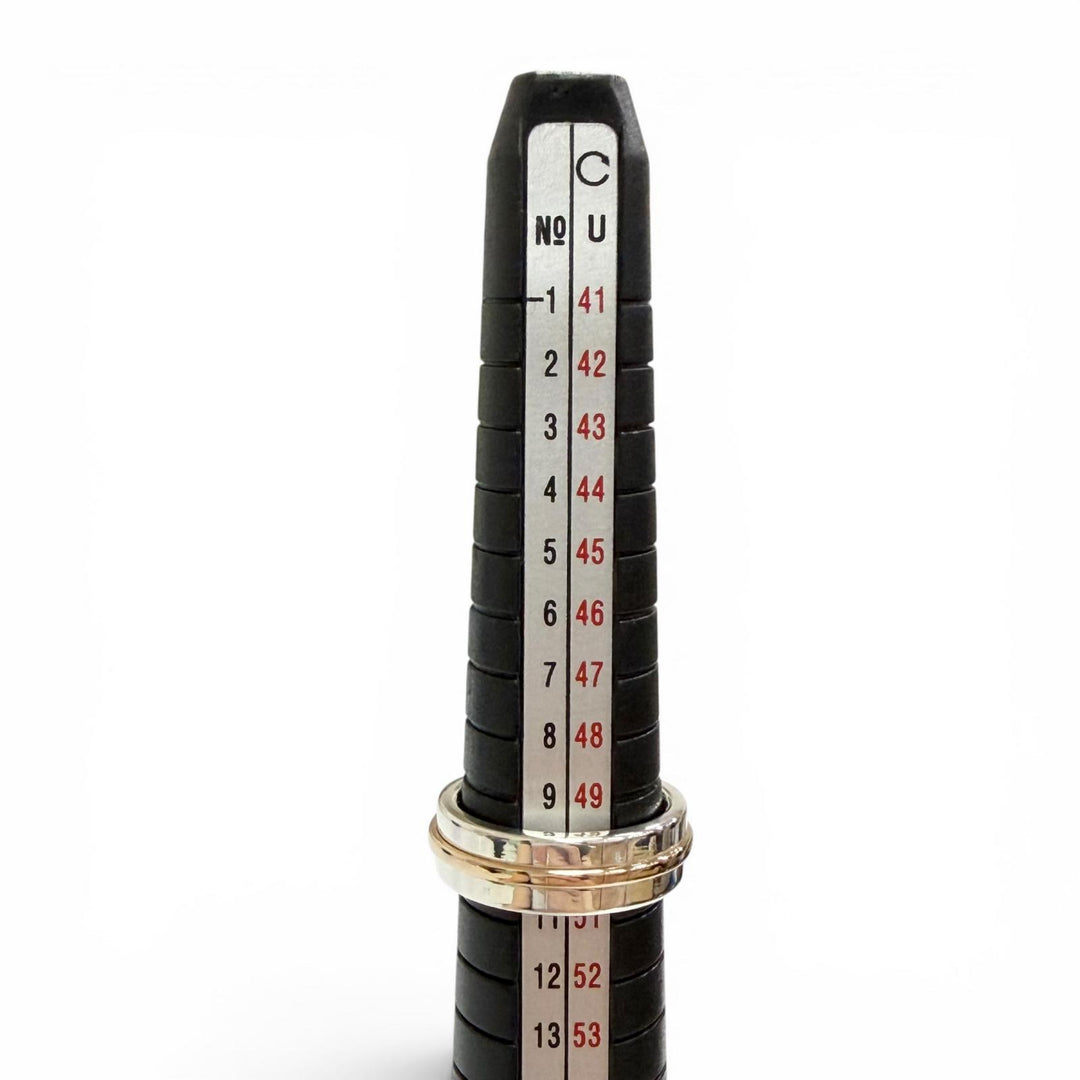 Great TIFFANY&Co. Ring ring T TWO Narrow Ring Silver AG925 Women