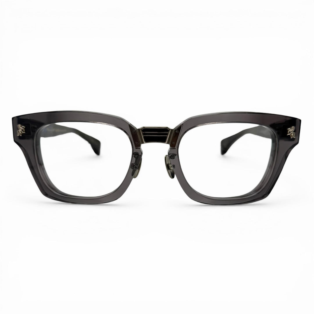 Excellent Ptolemy48 Glasses Apollon Knight title Smoke black mens AP-043