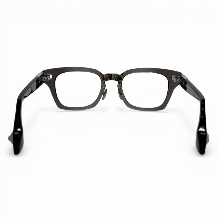 Excellent Ptolemy48 Glasses Apollon Knight title Smoke black mens AP-043