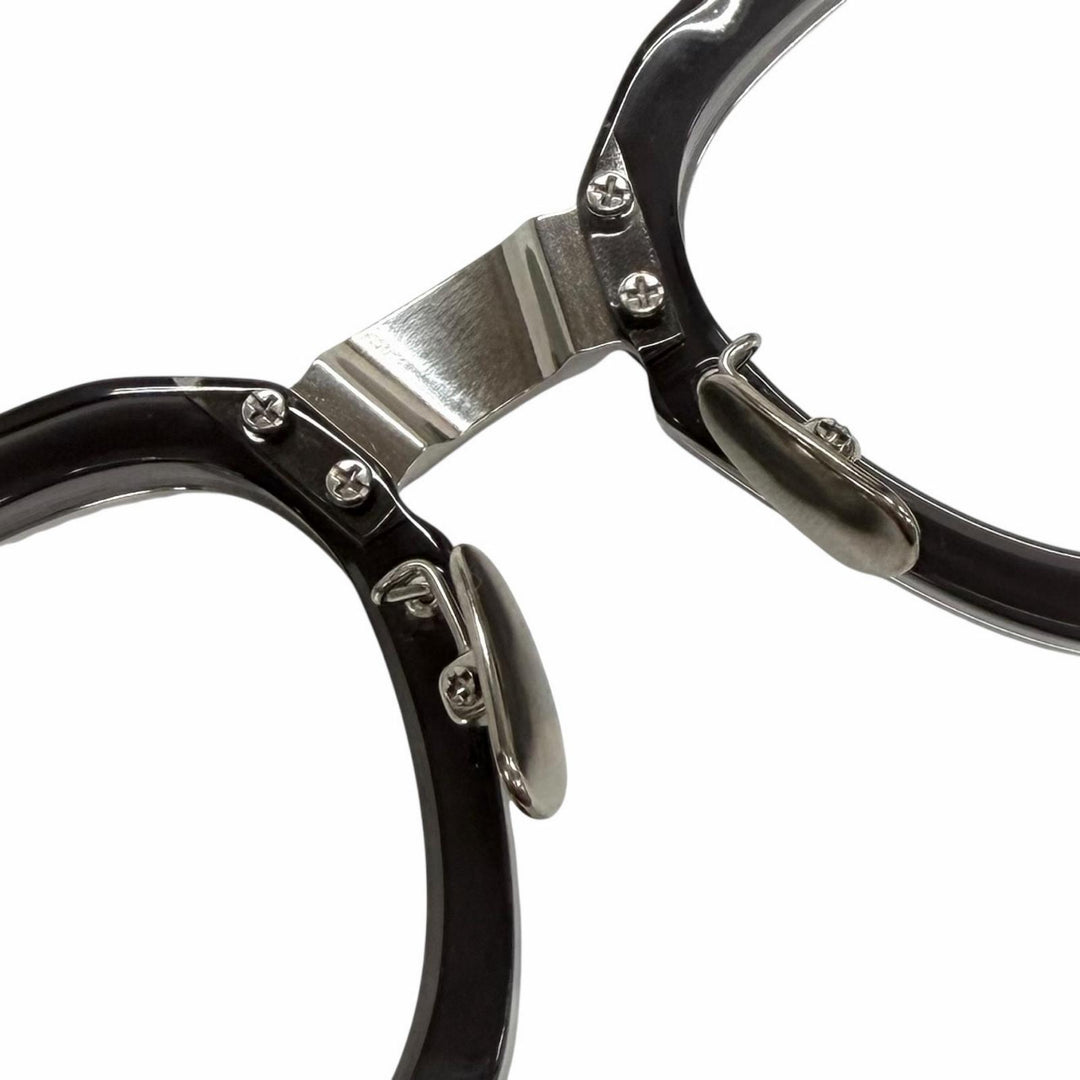 Excellent Ptolemy48 Glasses Apollon Knight title Smoke black mens AP-043