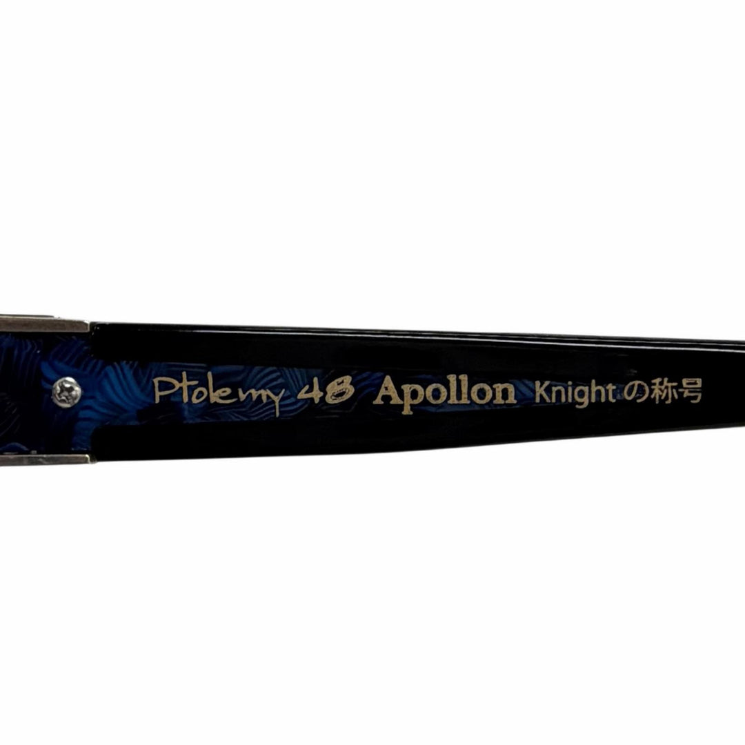 Excellent Ptolemy48 Glasses Apollon Knight title Smoke black mens AP-043