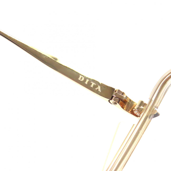 Pristine DITA Glasses BEHCKA Color lense gold mens DTX196