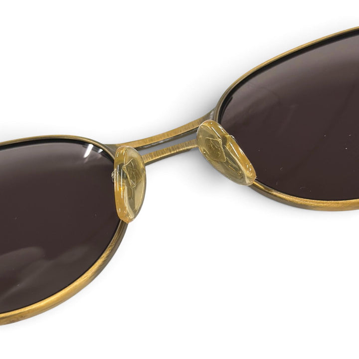 Great JEAN-PAUL GAULTIER sunglasses spring frame antique gold Women 56-5105