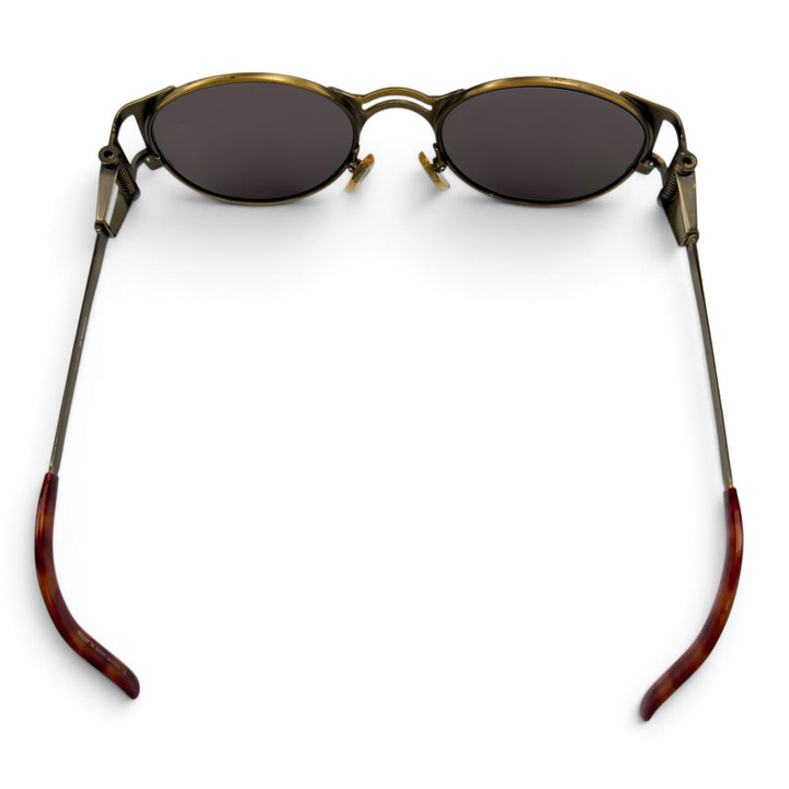 Great JEAN-PAUL GAULTIER sunglasses spring frame antique gold Women 56-5105