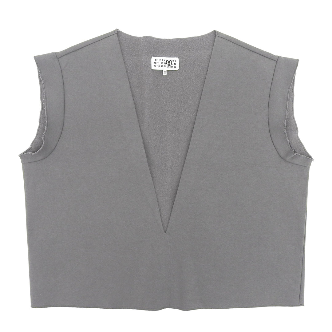 Great MM6 Maison Margiela Best skipper gray cotton Women S S62NF0005