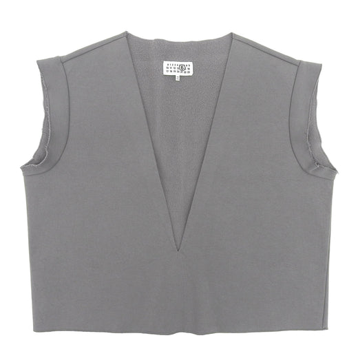Great MM6 Maison Margiela Best skipper gray cotton Women S S62NF0005