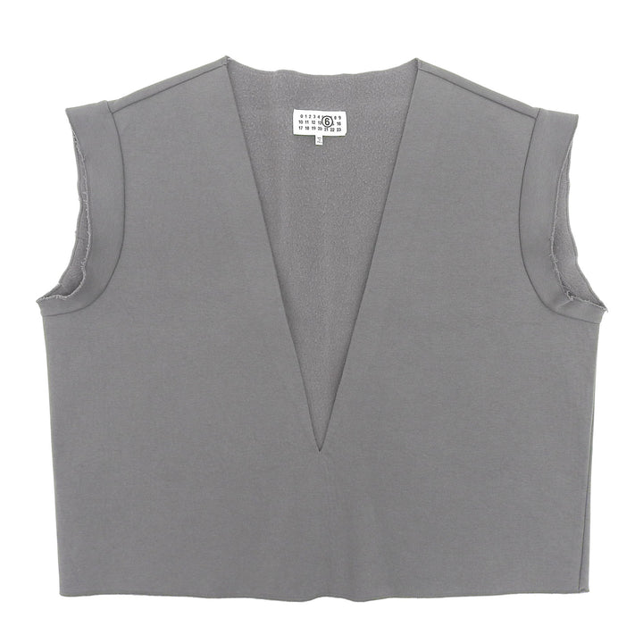 Great MM6 Maison Margiela Best skipper gray cotton Women S S62NF0005