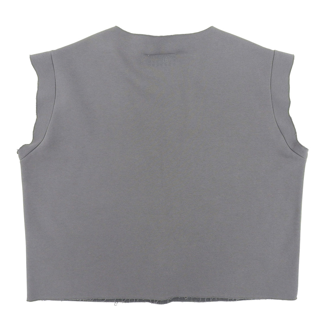 Great MM6 Maison Margiela Best skipper gray cotton Women S S62NF0005