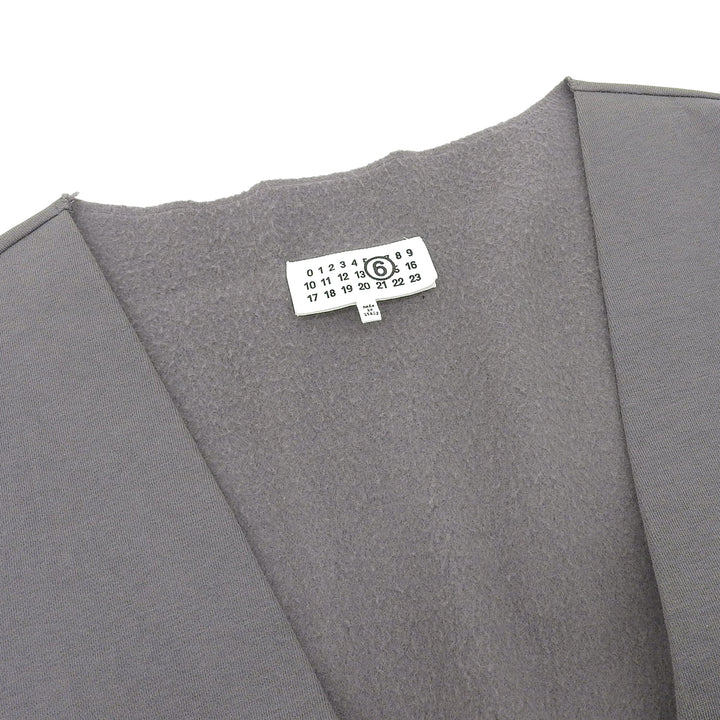 Great MM6 Maison Margiela Best skipper gray cotton Women S S62NF0005