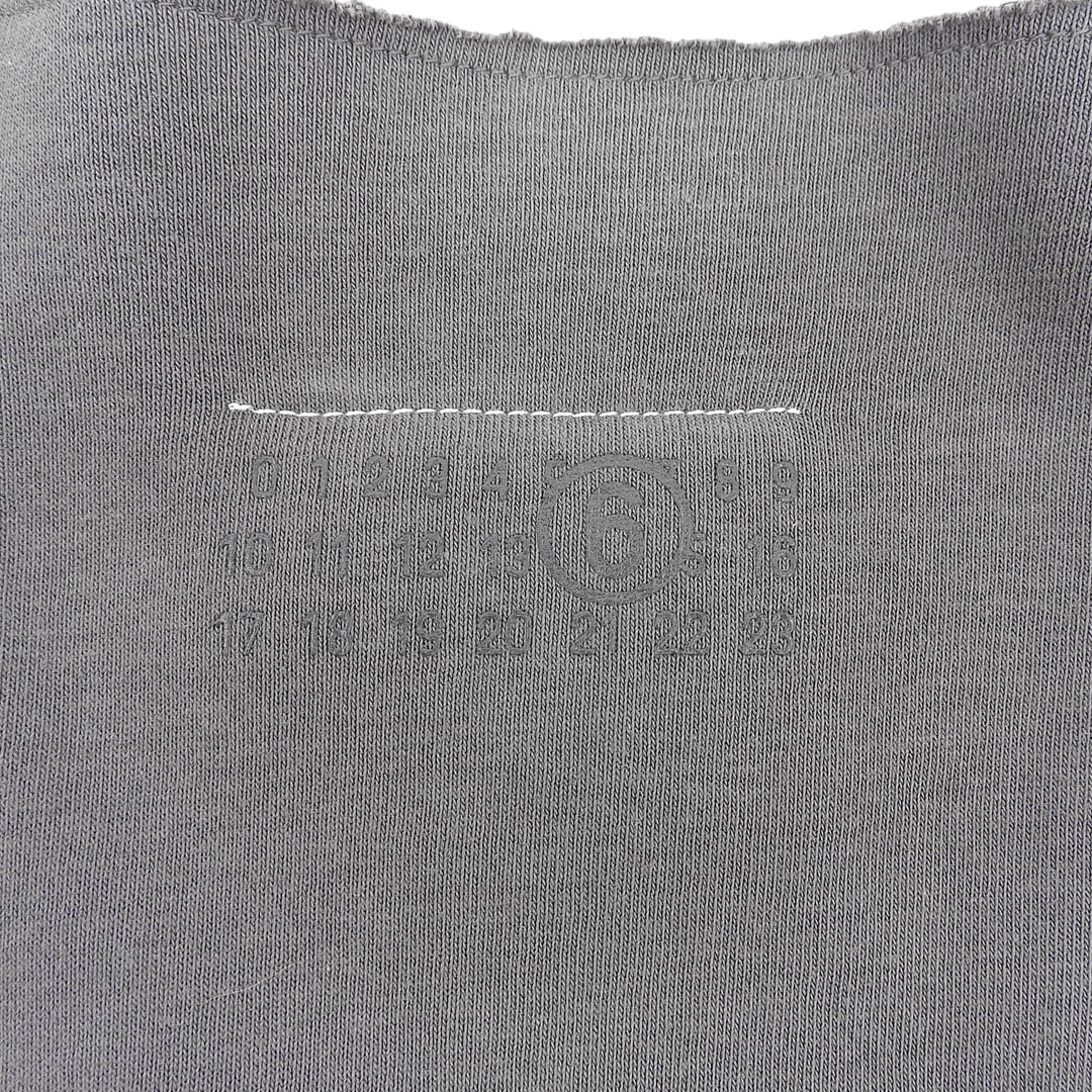 Great MM6 Maison Margiela Best skipper gray cotton Women S S62NF0005