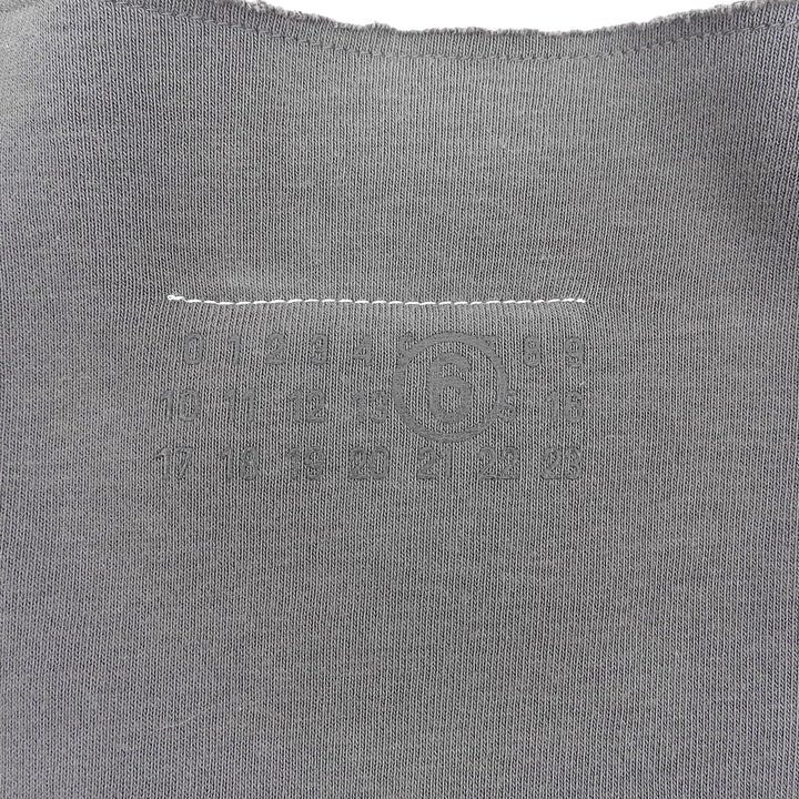 Great MM6 Maison Margiela Best skipper gray cotton Women S S62NF0005
