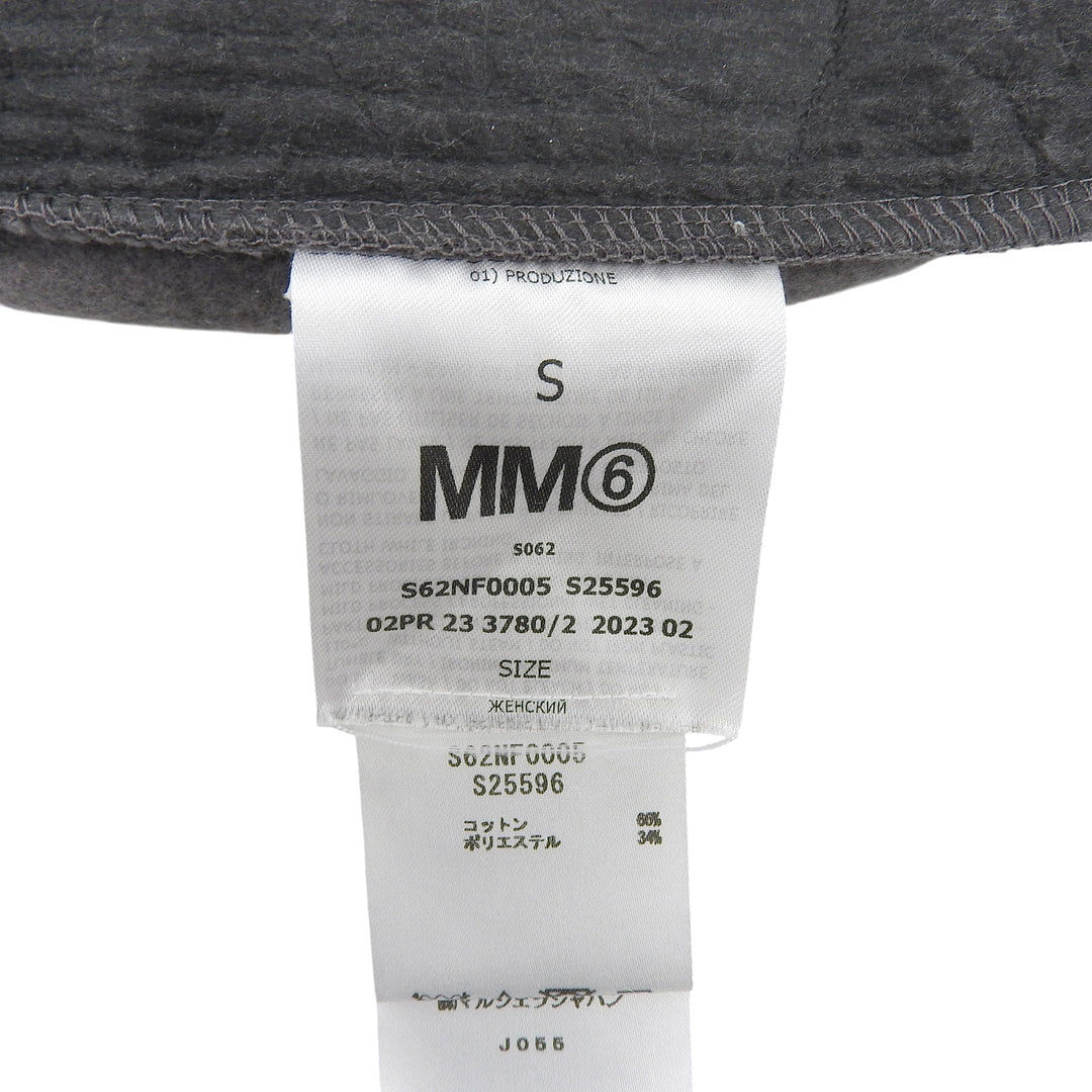 Great MM6 Maison Margiela Best skipper gray cotton Women S S62NF0005