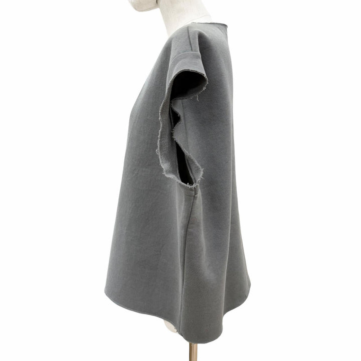 Great MM6 Maison Margiela Best skipper gray cotton Women S S62NF0005