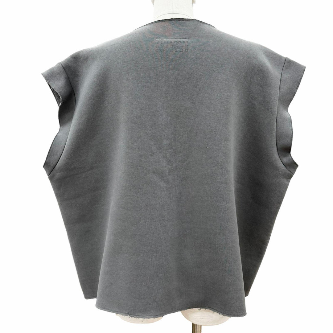 Great MM6 Maison Margiela Best skipper gray cotton Women S S62NF0005