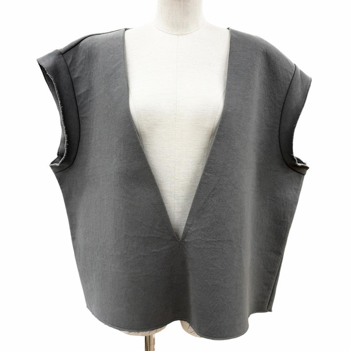 Great MM6 Maison Margiela Best skipper gray cotton Women S S62NF0005
