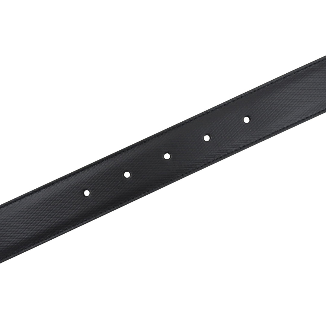 Pristine Dunhill belt Reversible pin buckle leather black leather mens