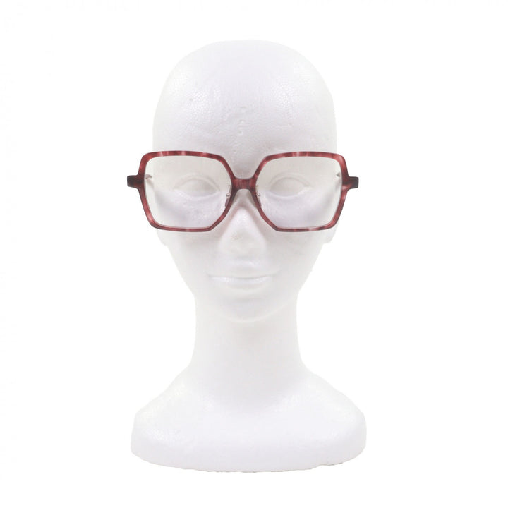 Pristine DITA Glasses IMPRYNT Marble Clear red Women DTX749