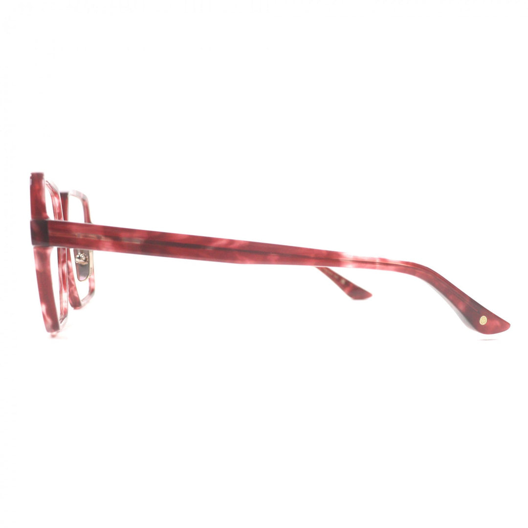 Pristine DITA Glasses IMPRYNT Marble Clear red Women DTX749