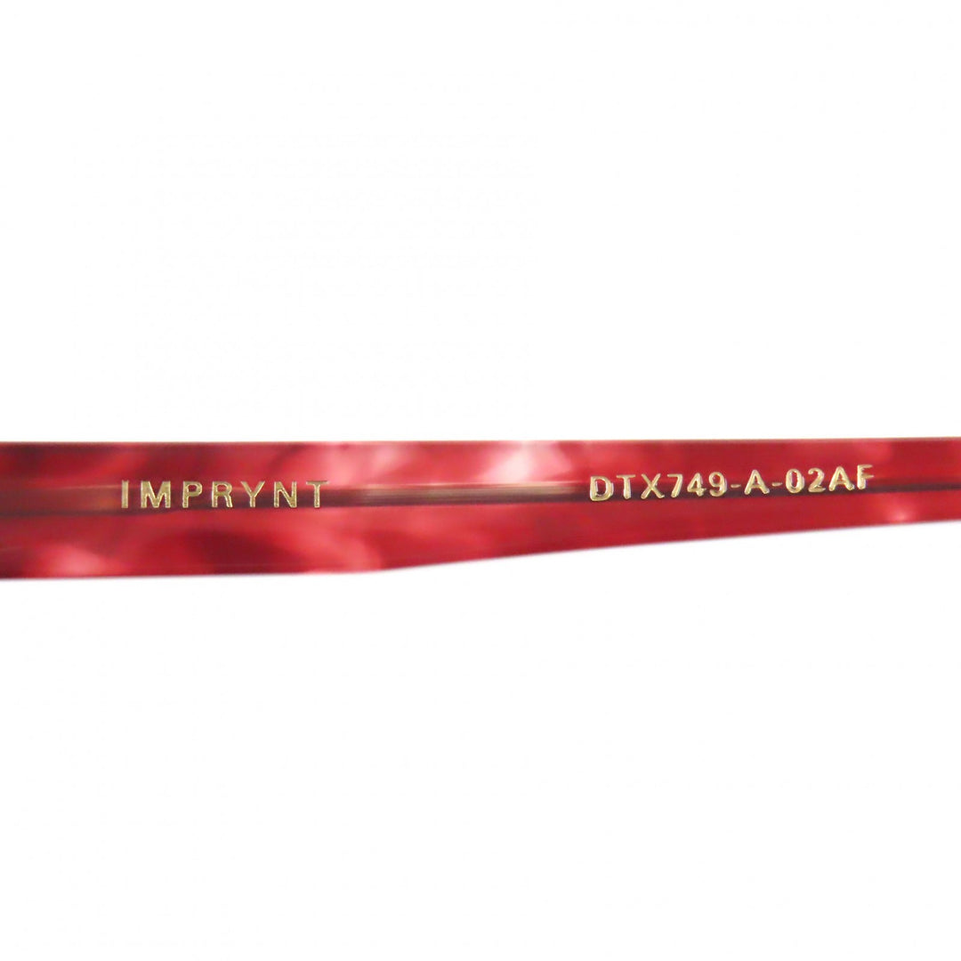 Pristine DITA Glasses IMPRYNT Marble Clear red Women DTX749