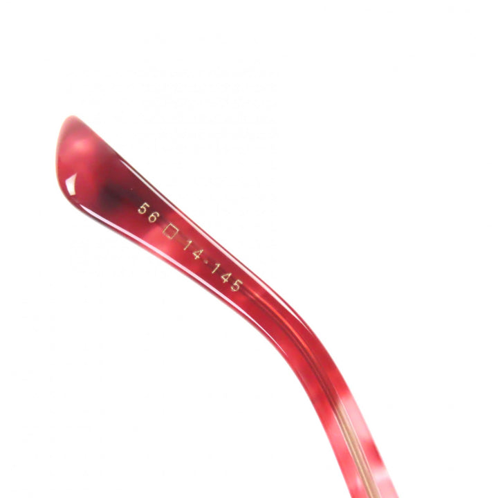 Pristine DITA Glasses IMPRYNT Marble Clear red Women DTX749