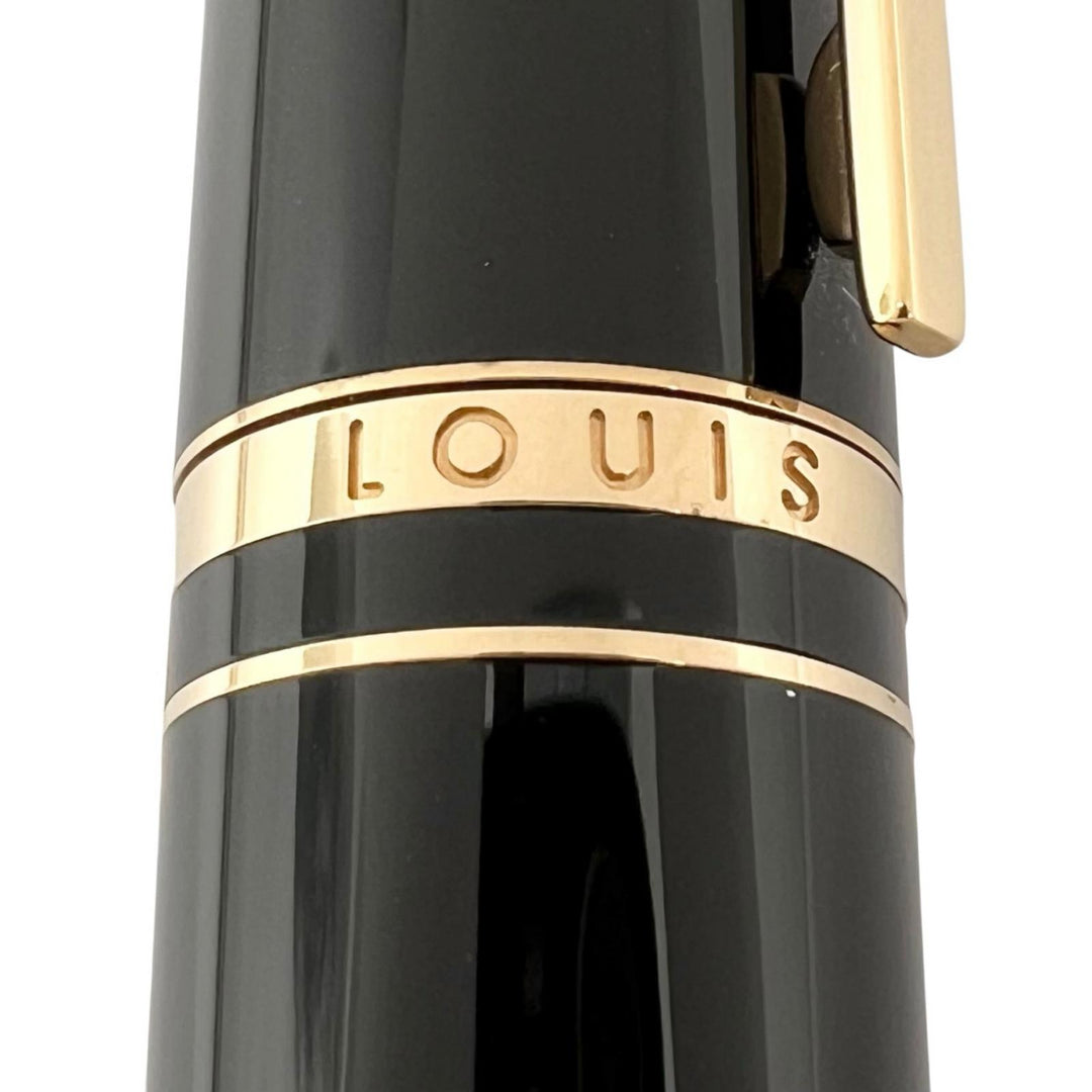 Excellent LOUIS VUITTON Ballpoint pen Dog Tracker Twist type black mens