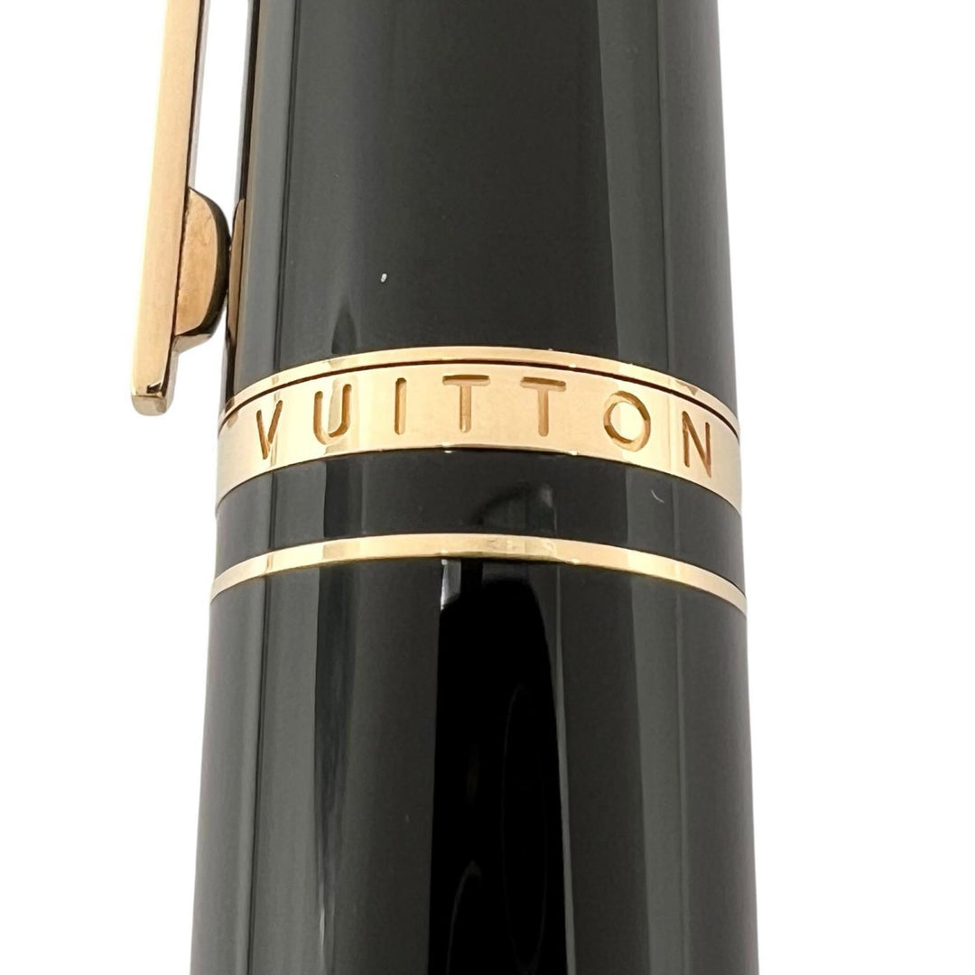 Excellent LOUIS VUITTON Ballpoint pen Dog Tracker Twist type black mens