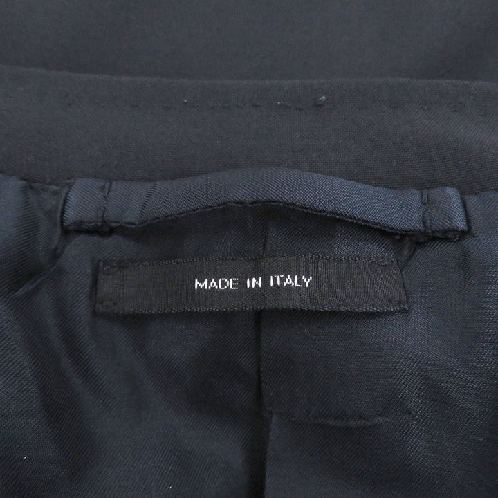 Very Good TOM FORD suit Peak lapel Navy wool