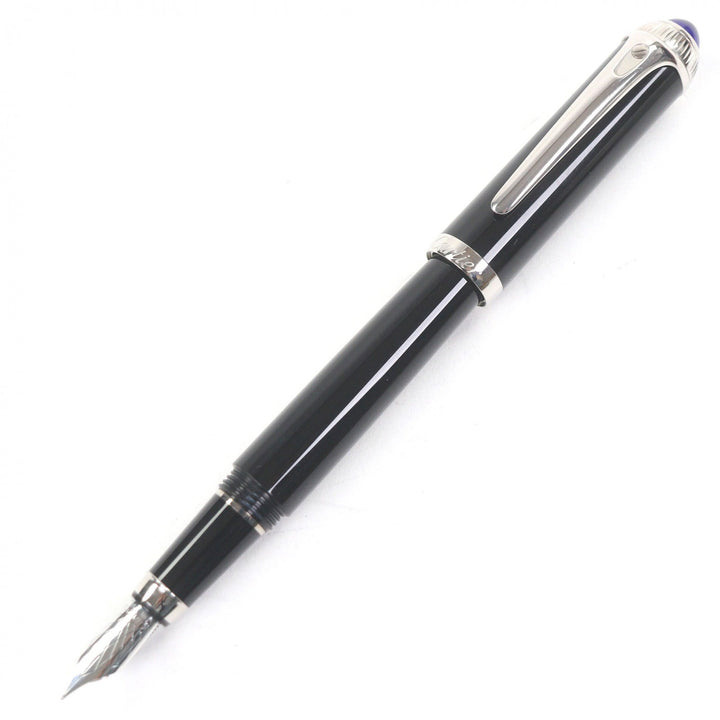 Excellent Cartier fountain pen roadster de cartier black 18K mens
