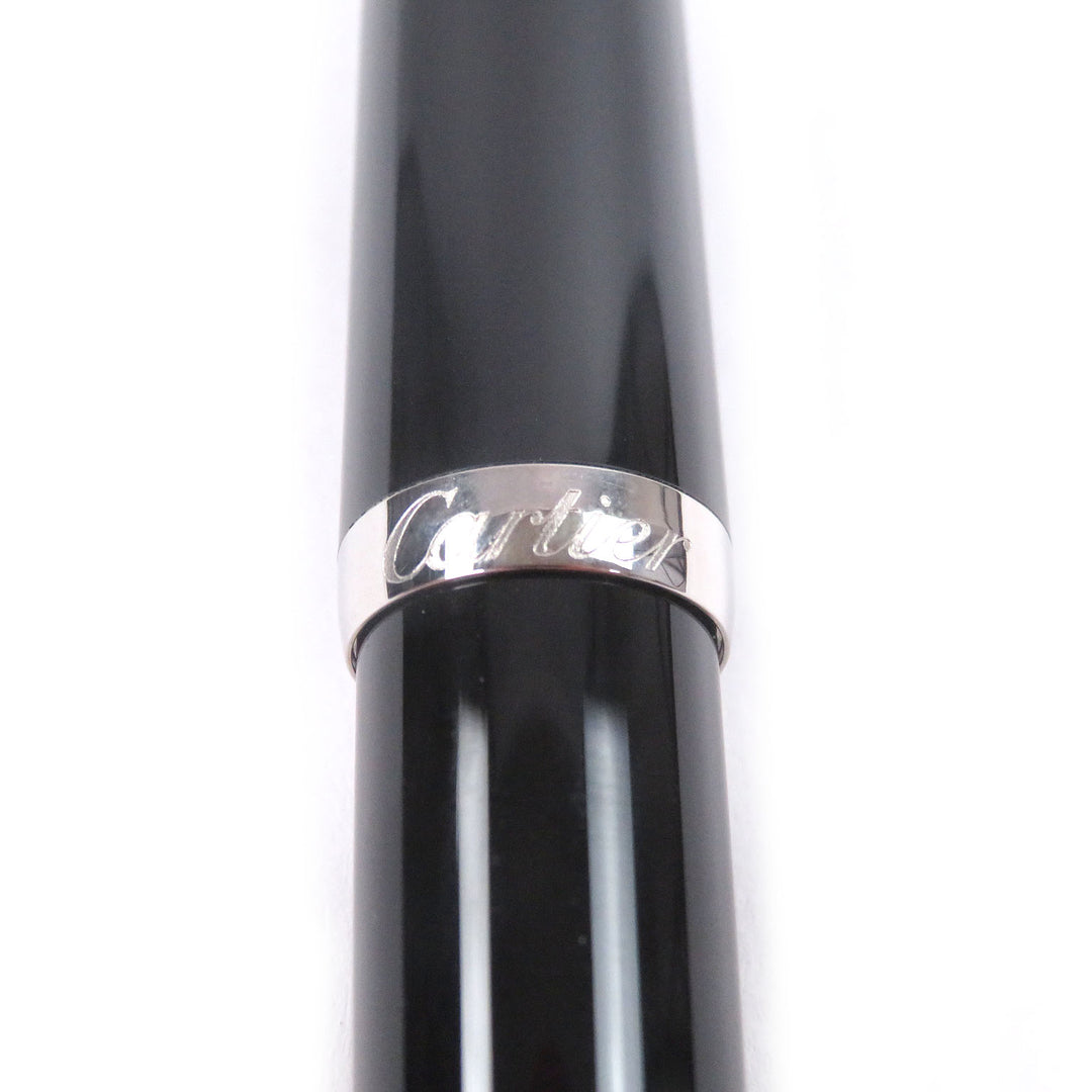 Excellent Cartier fountain pen roadster de cartier black 18K mens