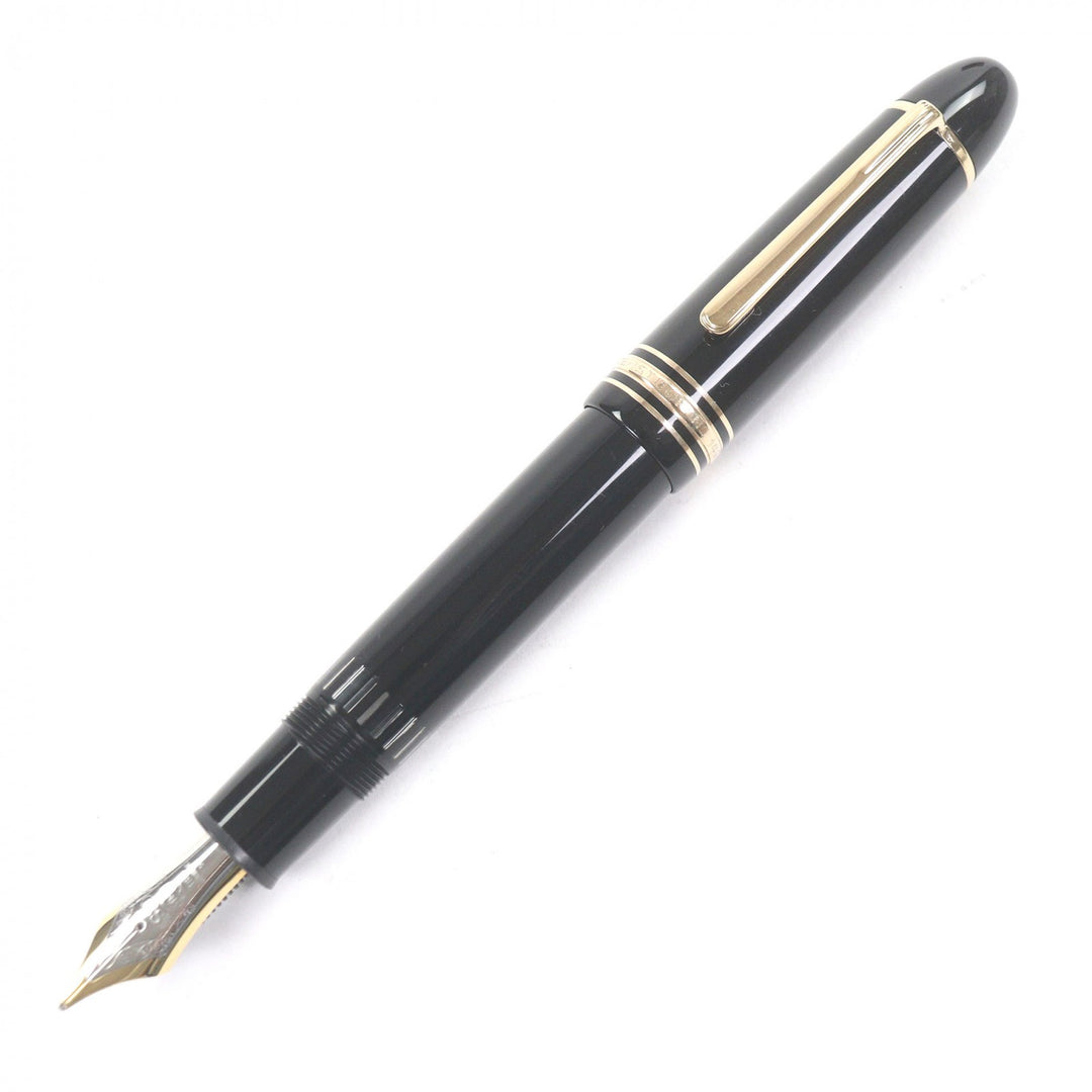 Great MONTBLANC fountain pen Meisterstück 149 Cap type black 18K