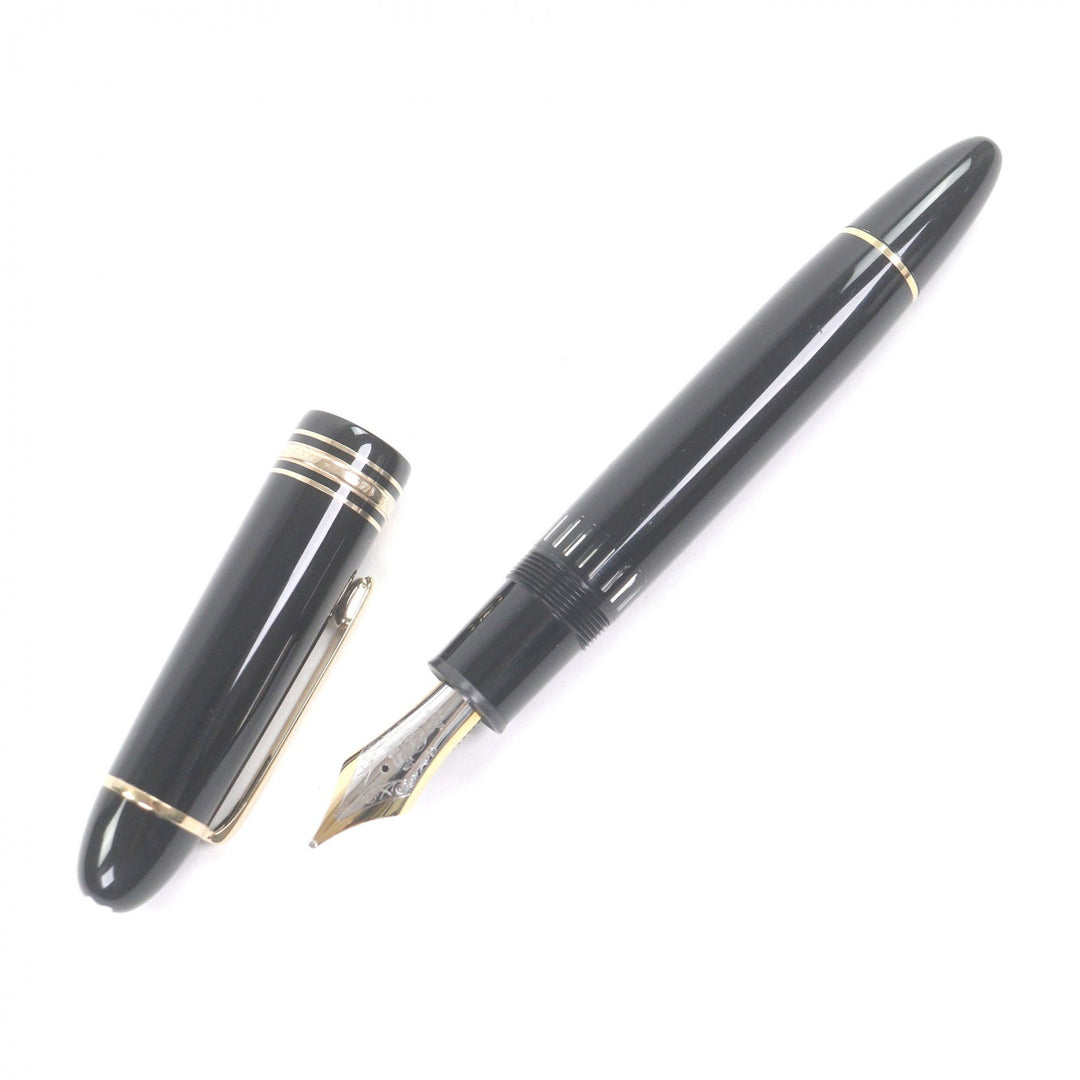 Great MONTBLANC fountain pen Meisterstück 149 Cap type black 18K