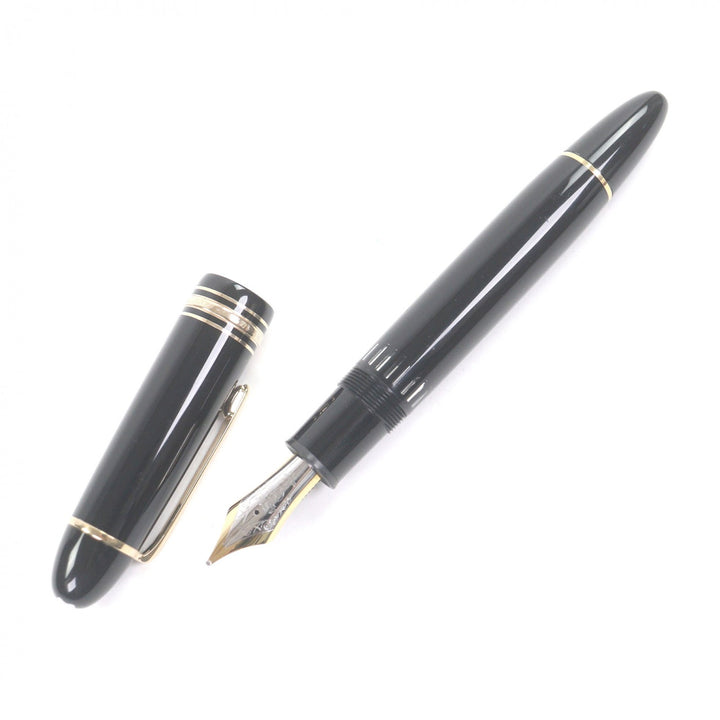 Great MONTBLANC fountain pen Meisterstück 149 Cap type black 18K