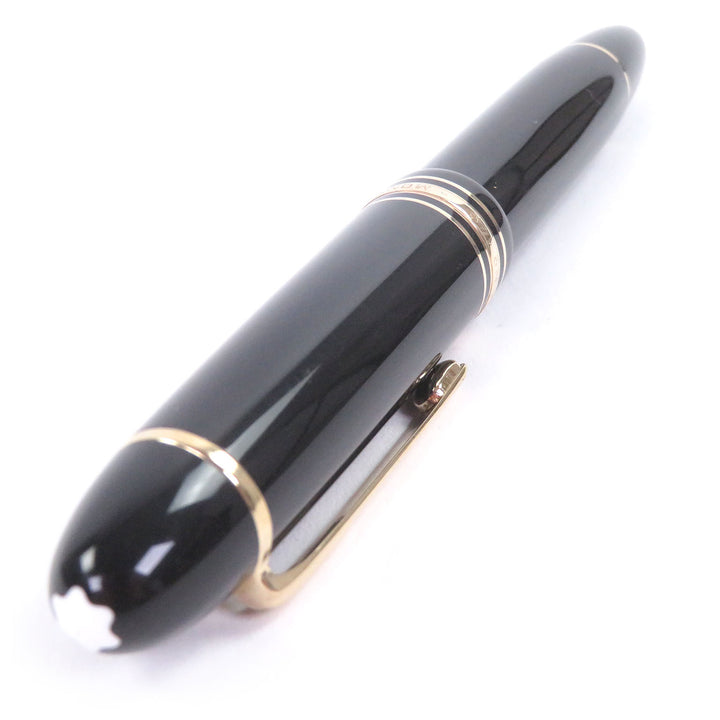 Great MONTBLANC fountain pen Meisterstück 149 Cap type black 18K