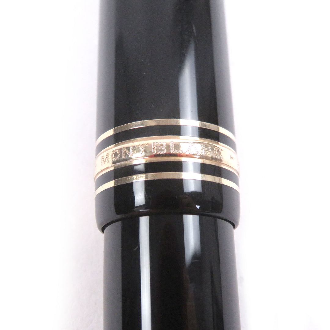 Great MONTBLANC fountain pen Meisterstück 149 Cap type black 18K
