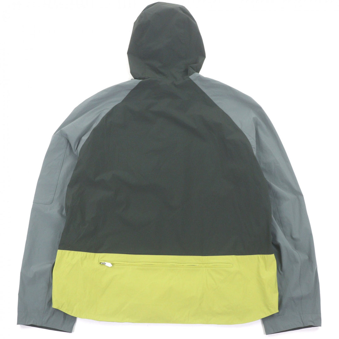 Pristine HERMES Blouson panel Packable green Nylon mens 48