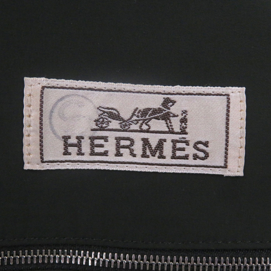 Pristine HERMES Blouson panel Packable green Nylon mens 48